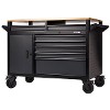 BUNKER 14 Drawer Multi-Functional Workbench Roller Tool Cabinet 48"  Grey