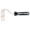 Medium Pile Polyester Paint Roller with Soft Grip Handle 4" - 100mm