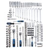 Metric Socket and Bit Set&#44 1/4" 3/8" & 1/2" (219 Piece)