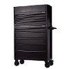 BUNKER 9 Drawer Combined Roller Cabinet and Tool Chest 36" Black