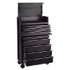 BUNKER 9 Drawer Combined Roller Cabinet and Tool Chest 36" Black
