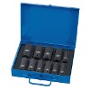 Draper Expert 6 Point Metric Deep Impact Socket Set 1/2" (11 Piece)