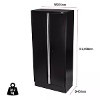 BUNKER Modular Tall Floor Cabinet 2 Door 2000mm