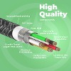 USB to iPhone - Braided Cable - 1.5M Black