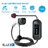 Electric Car Charging Cable - Type 2 to UK 3 Pin (5 Meters - 3.1kW)