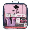 Front & Rear Seat Cover Set “Urban Girl” Pink (15 Pieces)