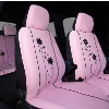Front & Rear Seat Cover Set “Urban Girl” Pink (15 Pieces)
