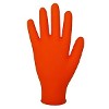 Orange Grip Nitrile Powder Free Disposable Glove (XL) Pack of 100