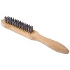 Wire Brush 4 Rows Wooden Handle