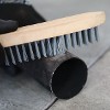 Wire Brush 4 Rows Wooden Handle