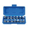 Drain Plug Key Set 3/8"Drive (14 Pieces)