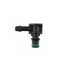 Fuel Line Angled Quick Connector 4mm x 6mm (Pack of 5)