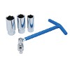 T-Handle Spark Plug Socket Set 3/8" (4 Piece)