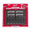 Milwaukee SHOCKWAVE IMPACT DUTY 1/2'' Drive Socket Set Long (10 Pieces)