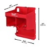 Milwaukee Packout Wall Storage Drill Storage Station