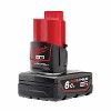 Milwaukee M12 12V Fuel 4pc Kit with 1x 6.0Ah & 1x 2.0Ah Batteries