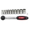 McAnax 1/4 inch Socket Set (11 Piece)