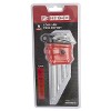 MCANAX 9 PC. TORQ KEY SET - LONG ARM - T6 T7 T8 T10 T20 T25 T30 T40 T45