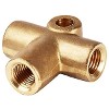 Pearl PBU759 Brake Pipe 3-Way Connector 3/8 x 24 UNF (Set of 5)