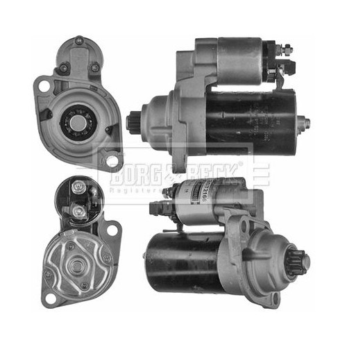 For AUDI TT Roadster 8N9 1999 to 2007 BORG & BECK Starter BST2166