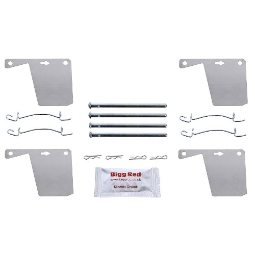 Bigg Red Brake Pad Pin Kit BRH0911KIT