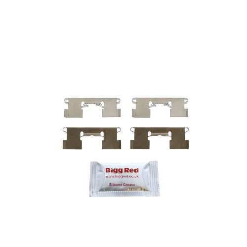 Bigg Red Brake Pad Pin Kit BRH1017