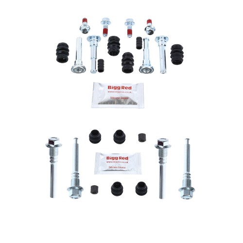 Bigg Red Slider Bolt Kit Front Rear BRH1317AX BRH1446AX
