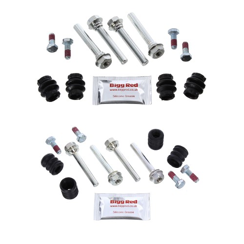 Bigg Red Slider Bolt Repair Kit Front Rear BRH1302AX BRH1339AX