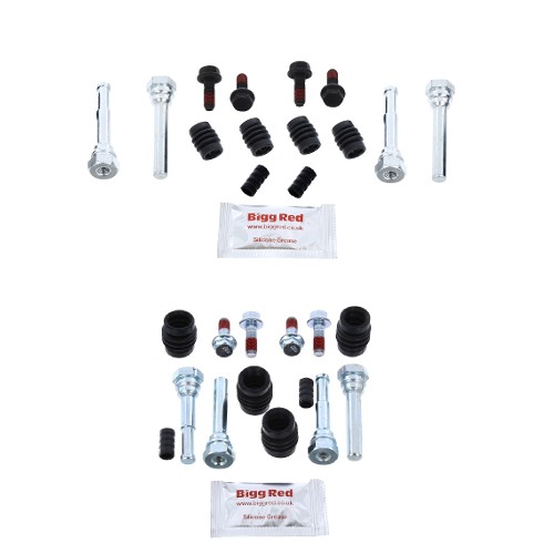 Bigg Red Slider Bolt Kit Front Rear BRH1451AX BRH1452AX