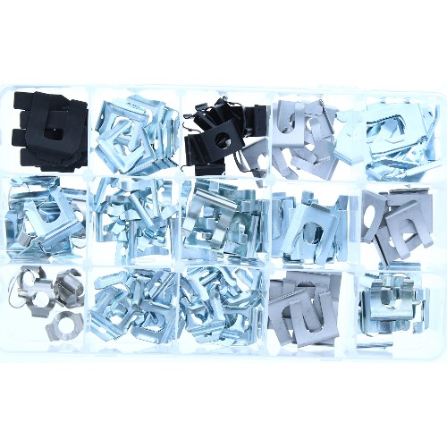 Bigg Red Brake Hose Clip Assorted Box 150 Pieces BRHCKIT