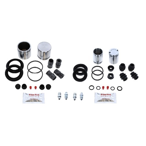 Bigg Red Front & Rear Caliper Piston Kit BRKPFK1