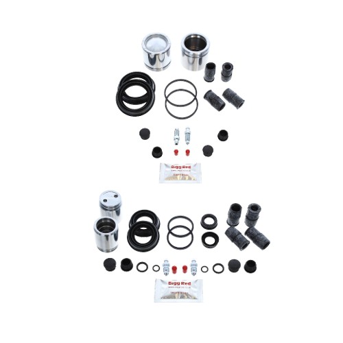 Bigg Red Front & Rear Caliper Piston Kit BRKPFK14