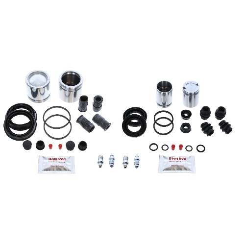 Bigg Red Front & Rear Caliper Piston Kit BRKPFK2