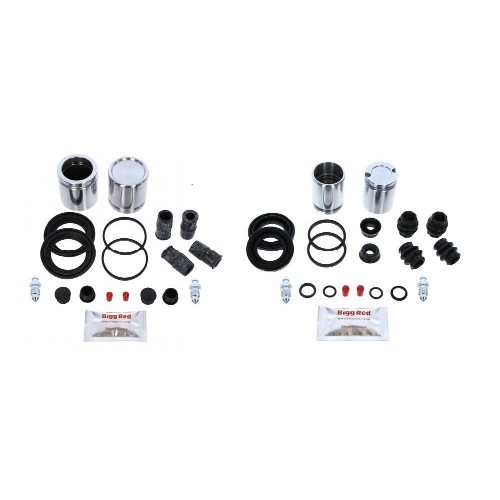 Bigg Red Front & Rear Caliper Piston Kit BRKPFK31