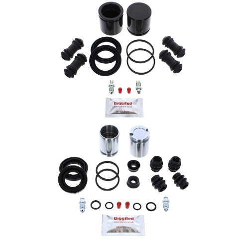 Bigg Red Front & Rear Caliper Piston Kit BRKPFK40