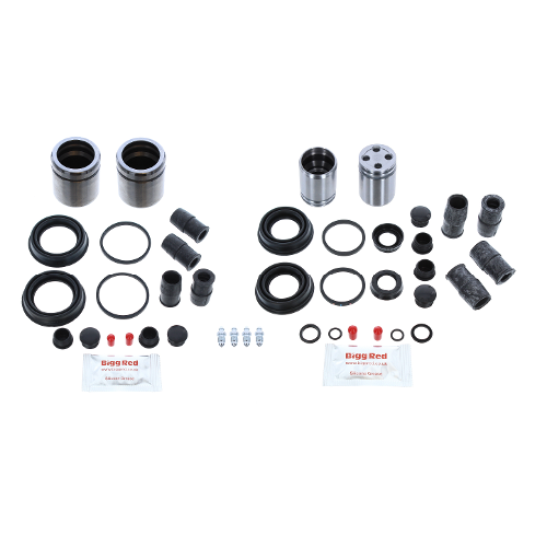 Bigg Red Front & Rear Caliper Piston Kit BRKPFK47 (276mm FR Discs)