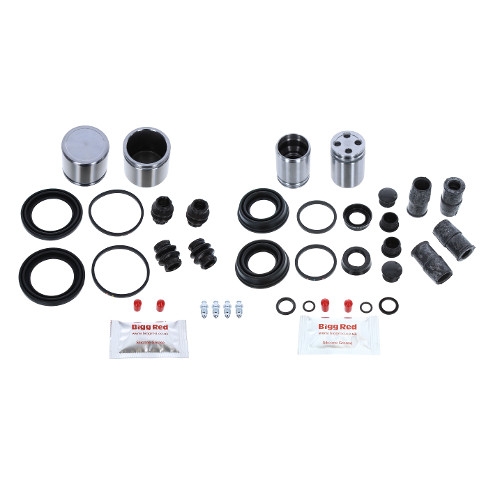 Bigg Red Front & Rear Caliper Piston Kit BRKPFK48 (294mm FR Discs)