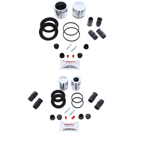 Bigg Red Front & Rear Caliper Piston Kit BRKPFK59