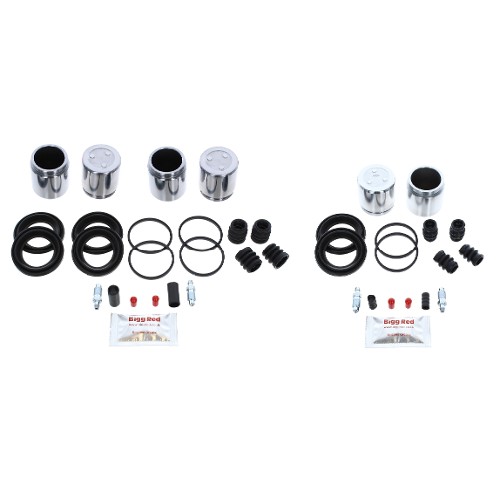 Bigg Red Front & Rear Caliper Piston Kit BRKPFK66
