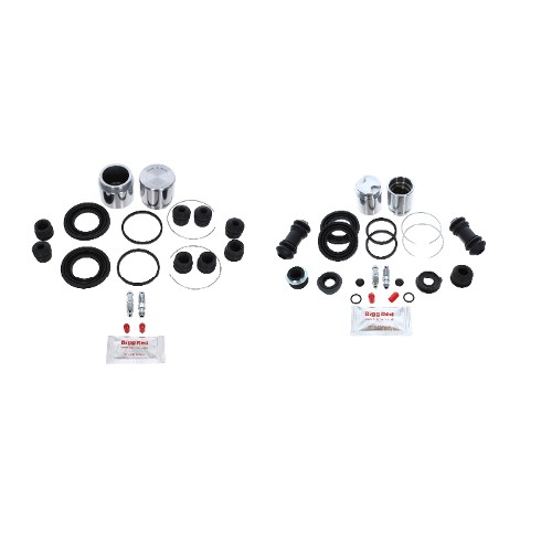 Bigg Red Front & Rear Caliper Piston Kit BRKPFK76