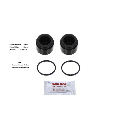Bigg Red Caliper Piston L or R BRP233837KIT2