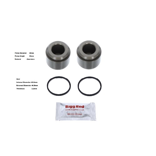 Bigg Red Caliper Piston L or R BRP234035KIT2