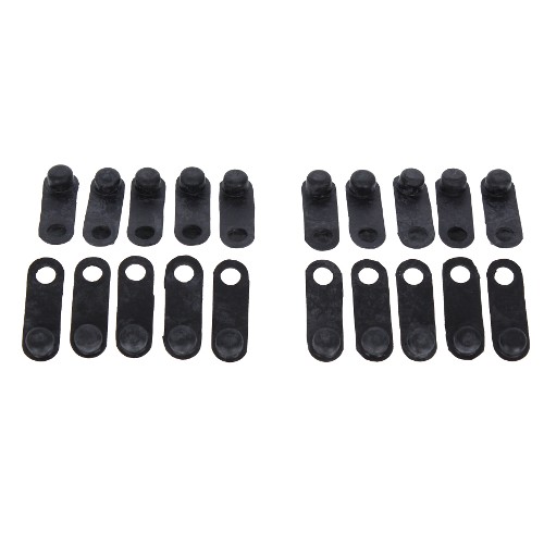 Bigg Red Caliper Bleed Covers X 20