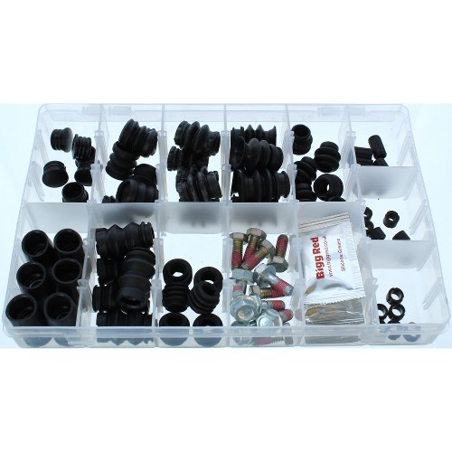 Bigg Red Common Slider Rubbers/Bolts BRSRKIT