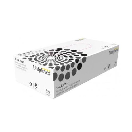 Large Black Nitrile Gloves