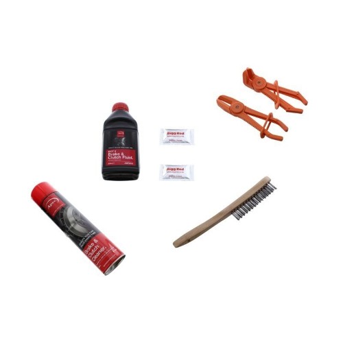 Brake Caliper Servicing Sundries Brake Cleaner Brake Fluid Hose Clamps RESUN4