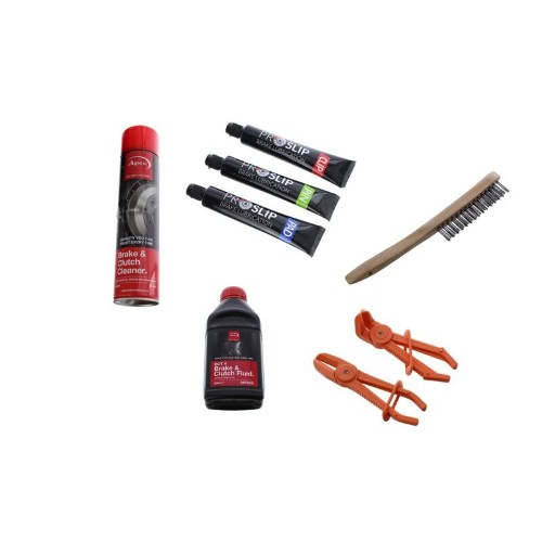 Brake Caliper Servicing Sundries Brake Fluid, Brake Cleaner Proslip 
H Clamps RESUN7