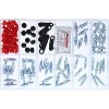 Bigg Red Bleed Screw assortment 110 Pieces Caps, Screws, Grease BRBKIT110