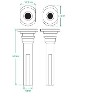 Bigg Red Slider Bolt Kit L or R BRH1319X