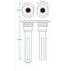 Bigg Red Slider Bolt Kit L or R BRH1388X